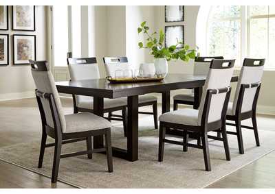 Neymorton Dining Table and 6 Chairs,Signature Design By Ashley