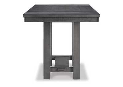 Myshanna Counter Height Dining Table and 4 Barstools and Bench with Storage,Signature Design By Ashley