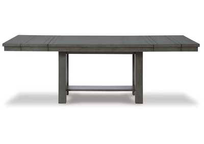 Myshanna Dining Table and 6 Chairs and Bench with Storage,Signature Design By Ashley