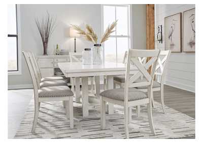 Robbinsdale Dining Table and 6 Chairs,Signature Design By Ashley