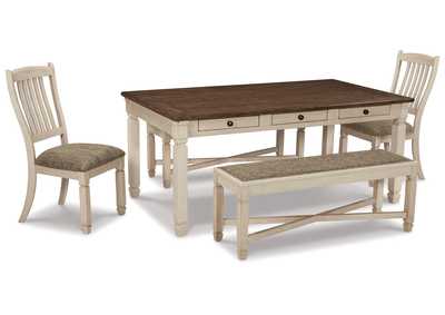 Image for Bolanburg Dining Table with 2 Chairs and 2 Benches