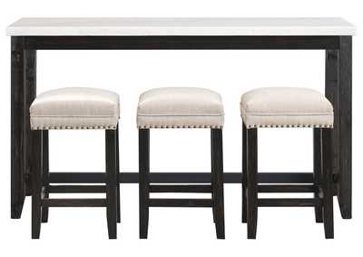 Anchorville Counter Height Dining Table and Bar Stools (Set of 4),Signature Design By Ashley