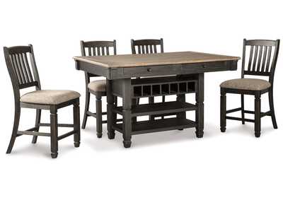 Image for Tyler Creek Counter Height Dining Table with 4 Barstools
