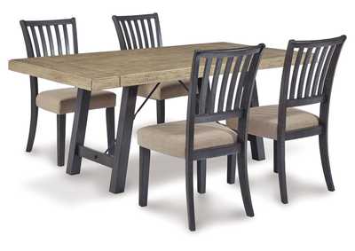 Baylow Dining Table and 4 Chairs,Ashley
