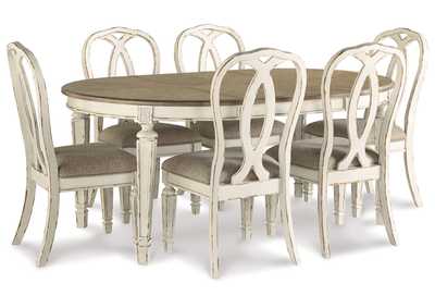 Realyn Dining Table and 6 Chairs,Signature Design By Ashley