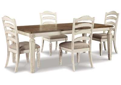 Realyn Dining Table and 4 Chairs,Signature Design By Ashley