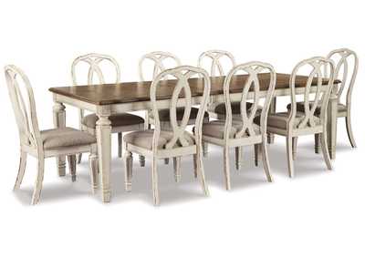Image for Realyn Dining Extension Table and 8 Chairs