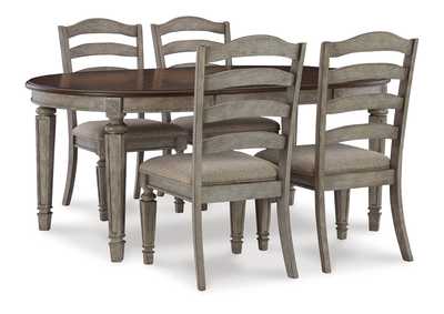 Lodenbay Dining Table and 4 Chairs,Signature Design By Ashley