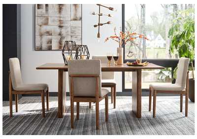 Isanti Dining Table and 4 Chairs,Millennium