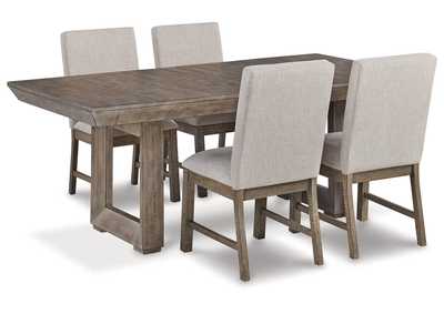 Langford Dining Table and 4 Chairs,Millennium