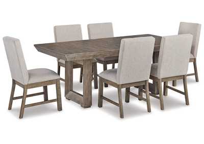 Langford Dining Table and 6 Chairs,Millennium