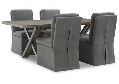 Krystanza Dining Table and 4 Chairs,Millennium