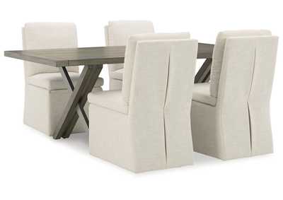 Krystanza Dining Table and 4 Chairs