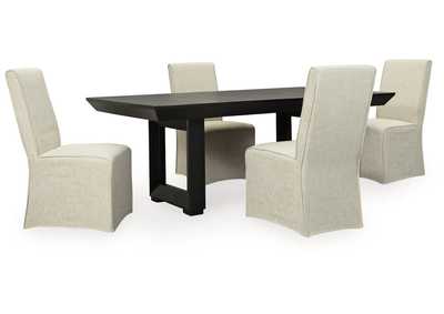 Londer Dining Table and 4 Chairs