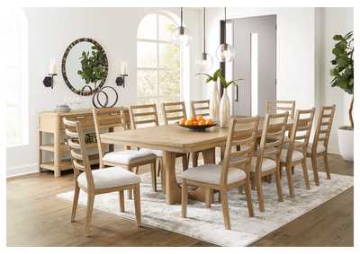 Rencott Dining Table and 10 Chairs