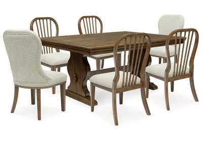 Sturlayne Dining Table and 6 Chairs,Benchcraft