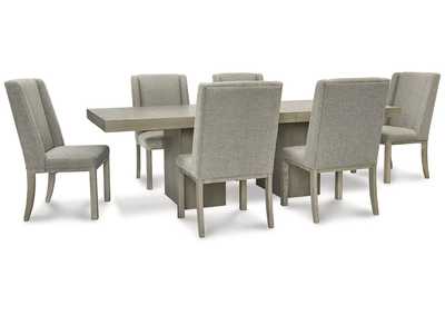 Fawnburg Dining Table and 6 Chairs,Millennium