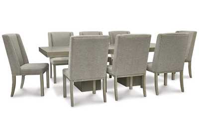 Fawnburg Dining Table and 8 Chairs,Millennium