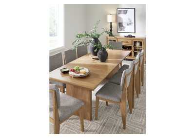 Sherbana Dining Table and 8 Chairs,Signature Design By Ashley