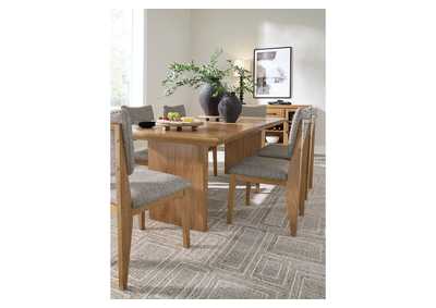 Sherbana Dining Table and 8 Chairs,Signature Design By Ashley