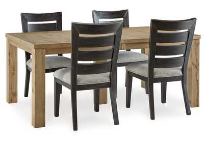Galliden Dining Table and 4 Chairs,Signature Design By Ashley