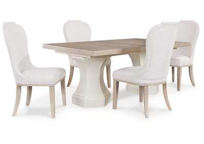 Jorlaina Dining Table and 4 Chairs,Millennium