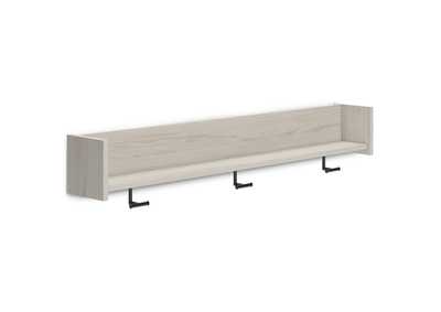 Socalle Wall Mounted Coat Rack with Shelf,Signature Design By Ashley