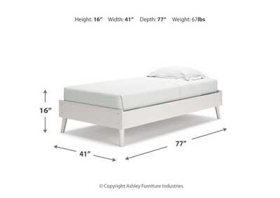 Aprilyn Twin Platform Bed with Dresser,Signature Design By Ashley