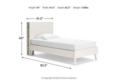 Aprilyn Twin Bookcase Bed with Dresser and Chest,Signature Design By Ashley