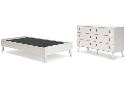 Aprilyn Twin Platform Bed with Dresser