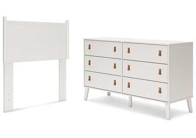 Aprilyn Twin Panel Headboard with Dresser