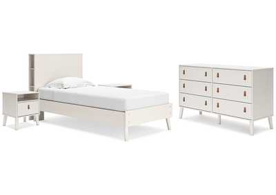 Image for Aprilyn Twin Bookcase Bed with Dresser and 2 Nightstands