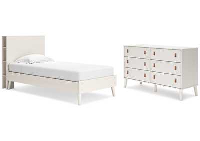 Aprilyn Twin Bookcase Bed with Dresser