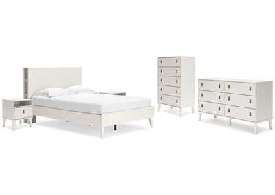 Aprilyn Full Bookcase Bed with Dresser, Chest and 2 Nightstands,Signature Design By Ashley