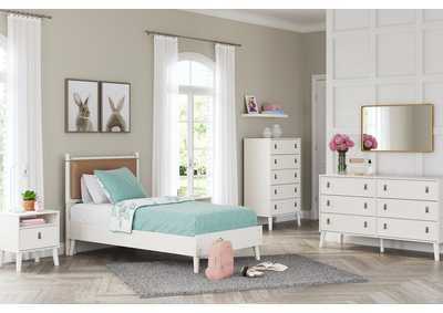 Aprilyn Twin Panel Bed with Dresser, Chest and 2 Nightstands,Signature Design By Ashley