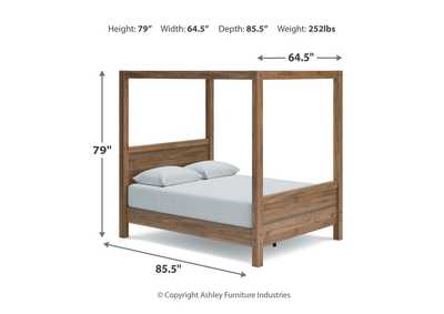 Aprilyn Queen Canopy Bed with Dresser,Signature Design By Ashley