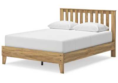 Bermacy Queen Platform Panel Bed with Dresser, Chest and Nightstand,Signature Design By Ashley