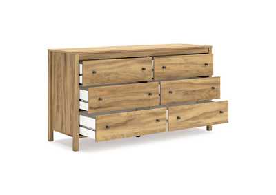 Bermacy Queen Platform Panel Bed with Dresser,Signature Design By Ashley