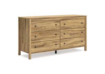 Bermacy Queen Platform Panel Bed with Dresser,Signature Design By Ashley