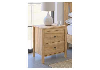 Bermacy Queen Platform Panel Bed with 2 Nightstands,Signature Design By Ashley