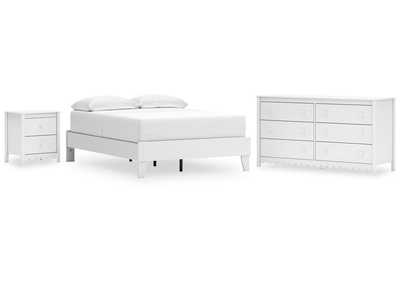 Hallityn Full Platform Bed with Dresser and Nightstand,Signature Design By Ashley