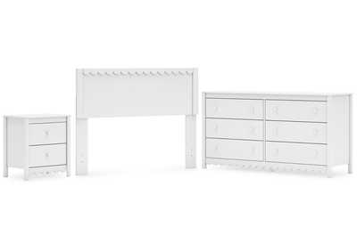 Hallityn Full Panel Headboard with Dresser and Nightstand,Signature Design By Ashley