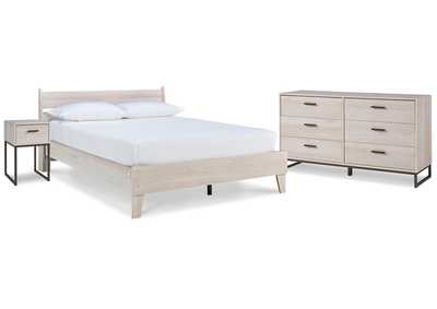 Socalle Queen Panel Platform Bed with Dresser and Nightstand,Signature Design By Ashley