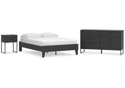 Socalle Full Platform Bed with Dresser and Nightstand,Signature Design By Ashley