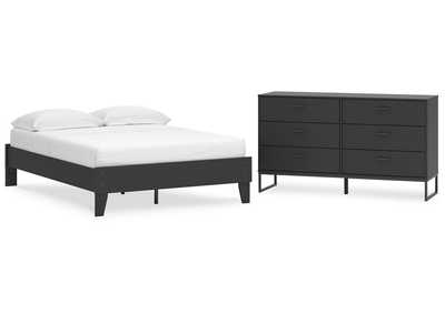 Socalle Full Platform Bed with Dresser,Signature Design By Ashley