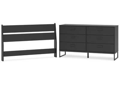 Socalle Full Panel Headboard with Dresser,Signature Design By Ashley