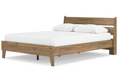 Deanlow Queen Platform Panel Bed,Signature Design By Ashley