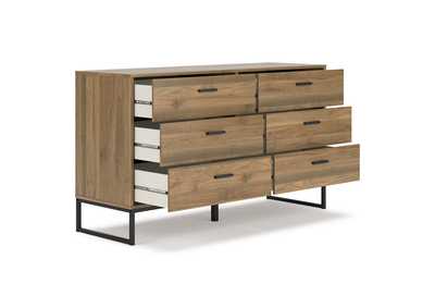 Deanlow Full Panel Headboard with Dresser and Nightstand,Signature Design By Ashley