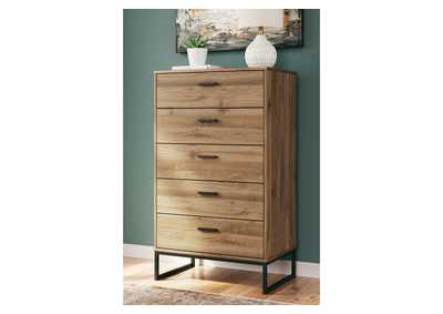 Deanlow Full Panel Headboard with Dresser, Chest and Nightstand,Signature Design By Ashley