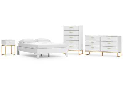 Socalle Full Platform Bed with Dresser and Nightstand,Signature Design By Ashley